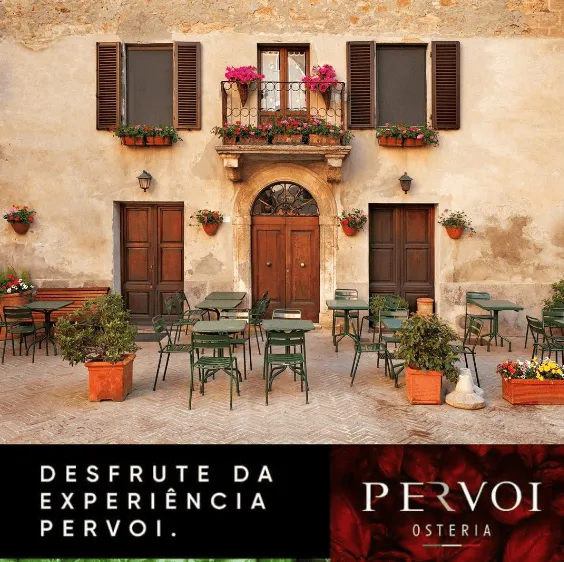 Experiência Pervoi Osteria